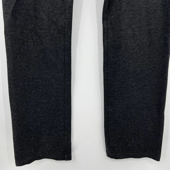 Betabrand Straight Leg Classic Yoga Dress Pants Charcoal Gray Size Medium - Picture 5 of 10